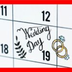 Wedding Calendar Graphic 2024